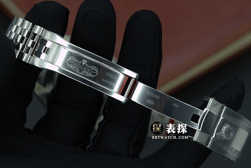 VSDatejustRolex1:1replica watch lumegreen dialsteel bracelet model m126334-0028clasplive photos