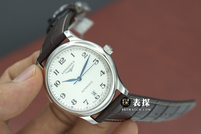 KY watchmaking tradition Longines collectible watches silver plate strap models L2.628.4.78.3 front real picture