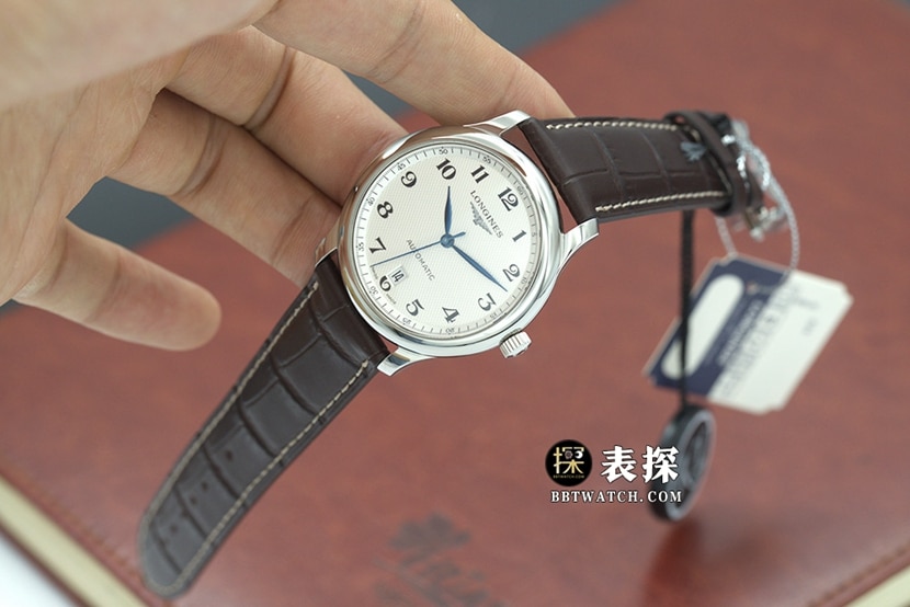 KY watchmaking tradition Longines collectible watches silver plate strap models L2.628.4.78.3 front real picture