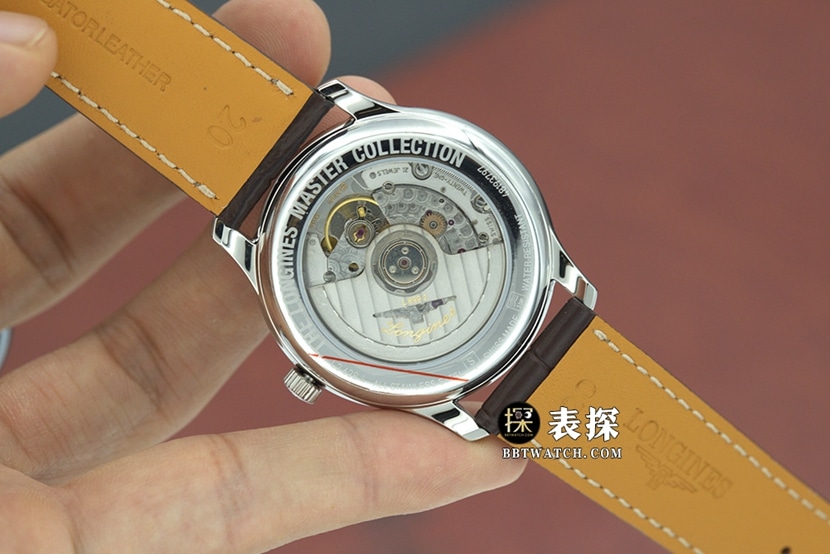 KY watchmaking tradition Longines collectible watches silver plate strap models L2.628.4.78.3 side actual picture