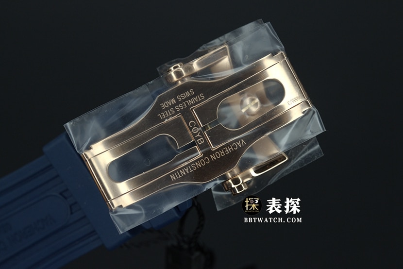 TWA Vacheron Constantin1:1replica watch lumeblue dialrose gold dual time zone leather strap model P47450/000A-9039clasplive photos