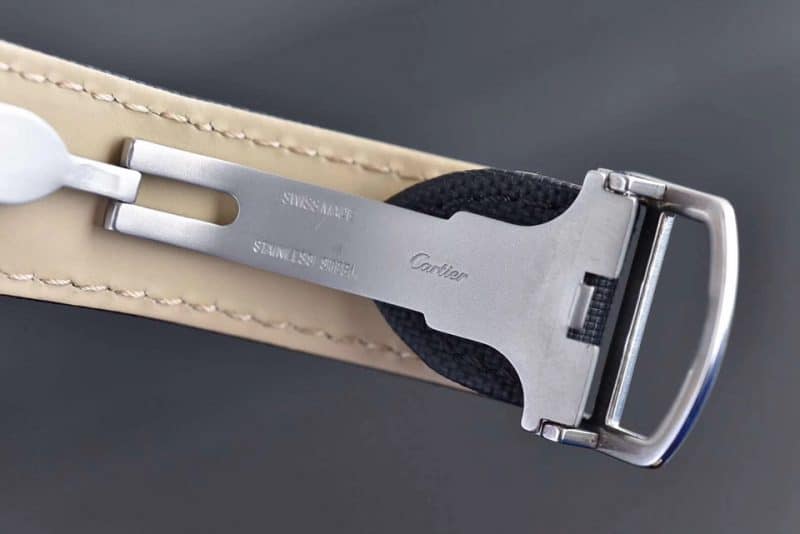 CartierRonde de Cartier series WSRN0002replica genuine and fake comparison evaluation clasp picture