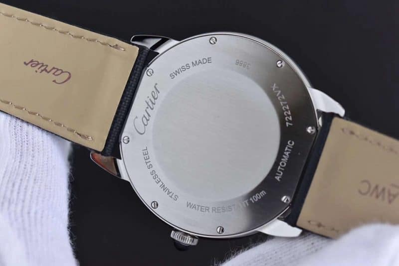 CartierRonde de Cartier series WSRN0002replica real and fake comparison evaluation back cover picture