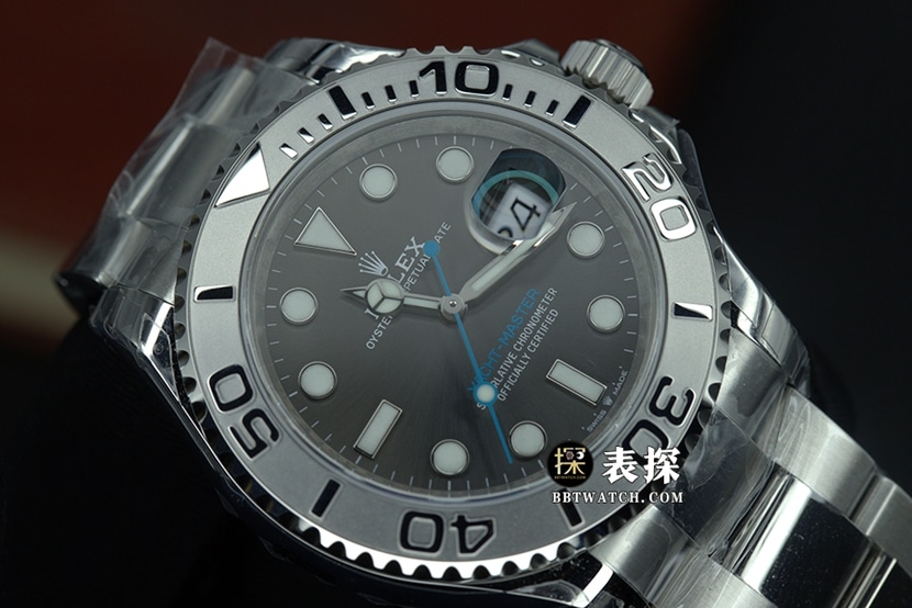 Rolex classic, VS Yacht-Master watch, front live photo