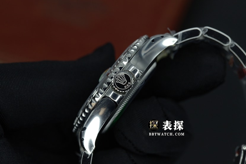 VS Yacht-Master Rolex1:1replica watch lume rhodium white dialsteel bracelet model m126622-0001side live photo