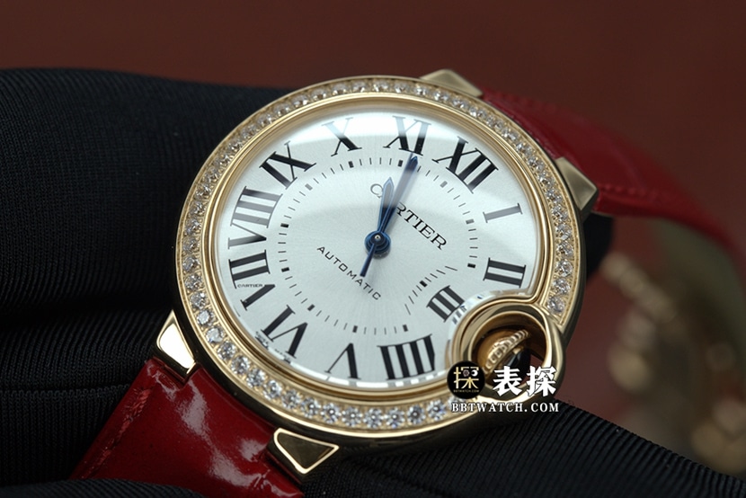 Cartier ceiling watch, K3 blue balloon watch, front live photo