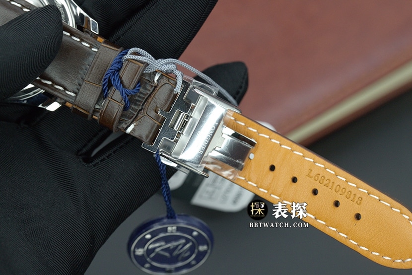 KY watchmaking traditional Longines1:1replica watch silver dial blue steel hands leather strap model L2.793.4.78.3clasplive photos