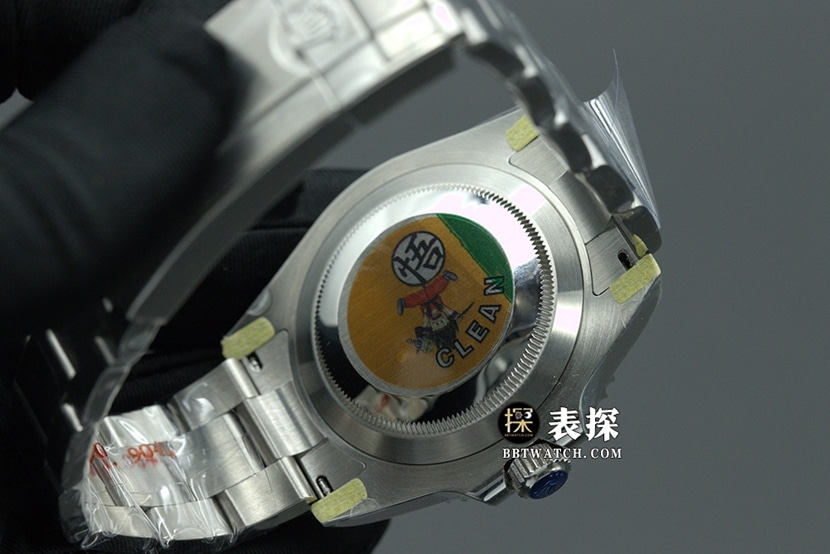 Rolex1:1,CSubmarinerreplica watch,caseback live photo