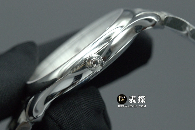 KY factory watchmaking traditional Longines1:1replica watch silver dialsteel bracelet model L2.793.4.78.6side live photo