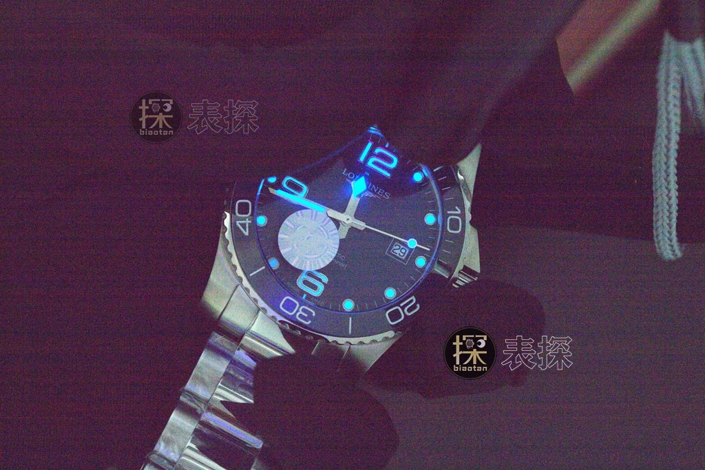 Longinestop-tier,xF Concas watch,lume diagram