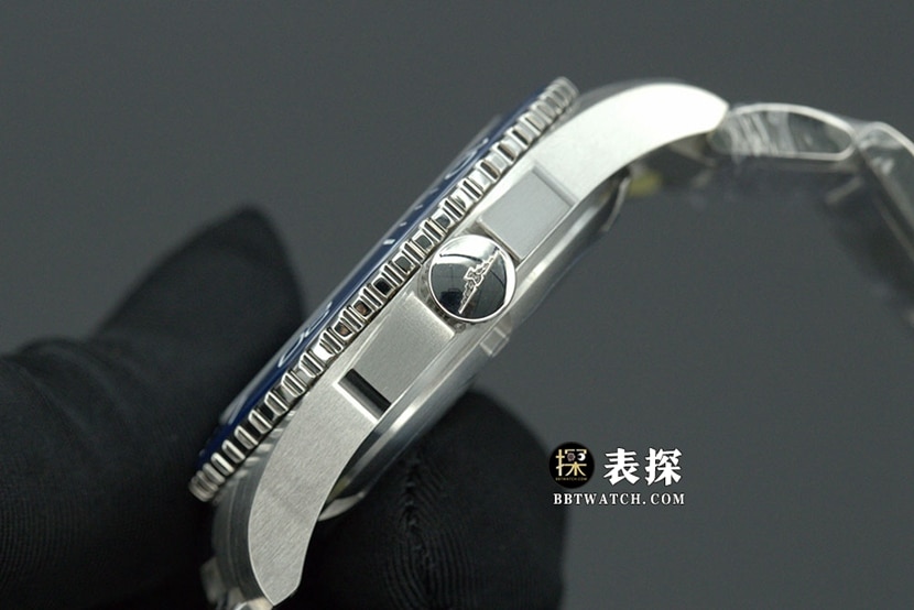 XF factory Concas Longines1:1replica watch lumeblue dialsteel bracelet model L3.782.4.96.6side live photo