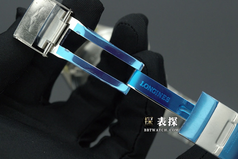 XF factory Concas Longines1:1replica watchlumeblue dialsteel bracelet model L3.782.4.96.6clasplive photos