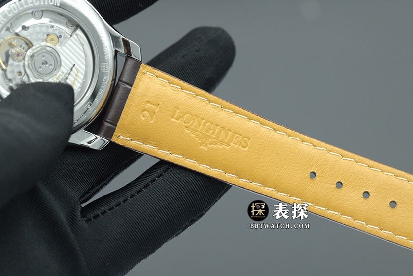 APS factory watch traditional Longines1:1replica watch silver white dialleather strap model L2.909.4.78.3braceletlive photos