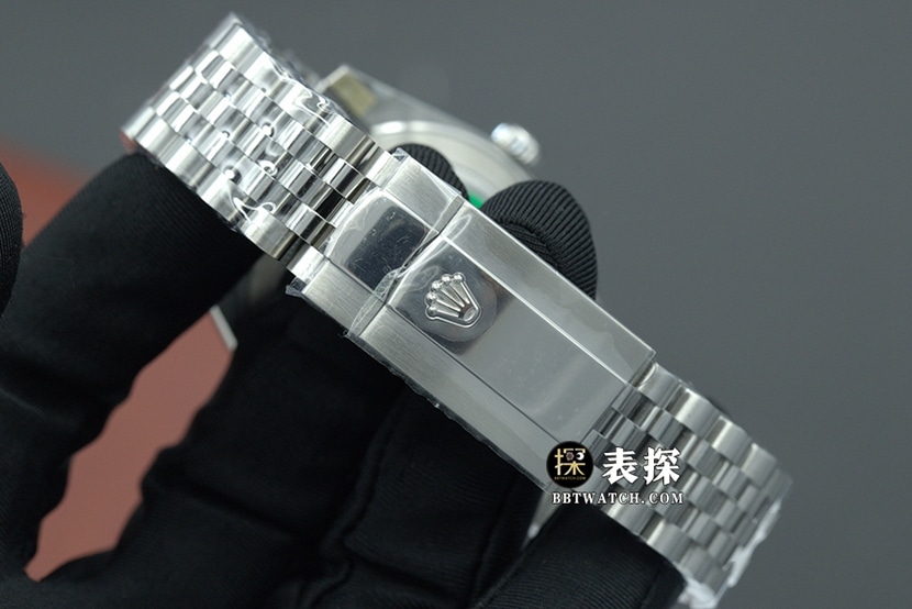 C factory DatejustRolex1:1replica watch lumeblue dial five row steel bracelet model m126334-0002braceletlive photos