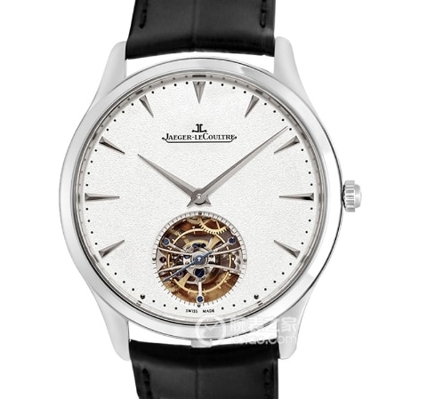 R8 Factory Master Jaeger-LeCoultre collectible watches silver gray disk tourbillon strap models 5086420
