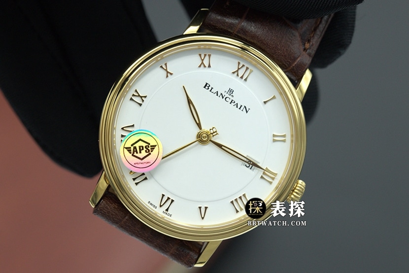 Blancpain1:1replica watch,APS classic watch,front live photo