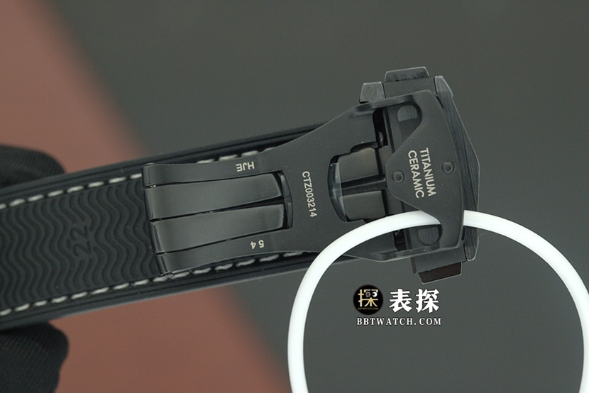 VS Factory Omega Seamaster Watch Black Dial Rubber Strap 215.92.46.22.01.001 Actual Buckle Photos