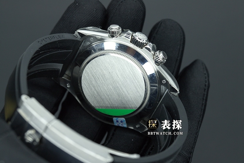 Rolex ceiling watch, Daytonareplica watch, caseback live photo back view
