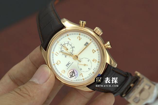 APS factory Portuguese Universal collectible watches silver white panda disk mechanical strap models IW390301