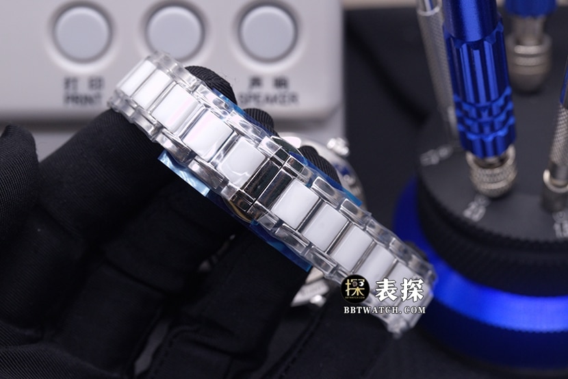 Vacheron Constantin watch white mother-of-pearl dial perpetual calendar steel bracelet bracelet live photos