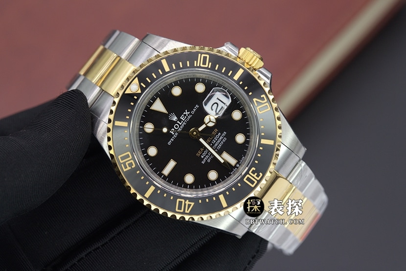 Rolex1:1 watch, vs Sea-Dweller watch, front live photo