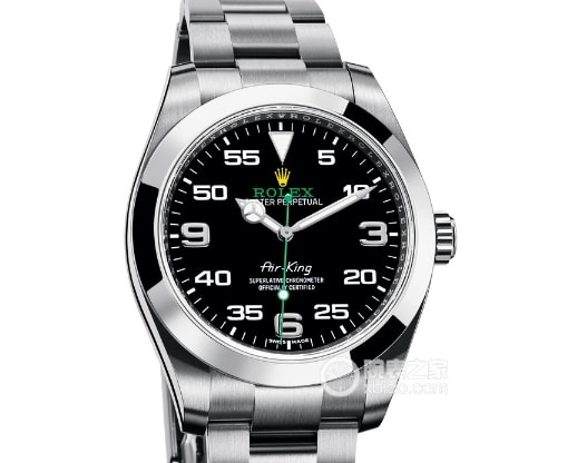 Factory C Speedmaster Rolex watch black dial green needle steel bracelet model M126900-0001
