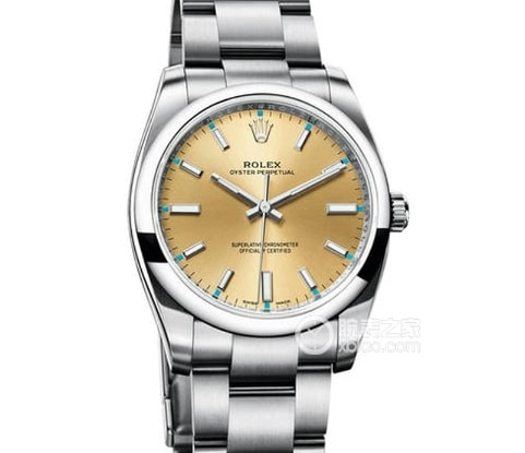 C Factory Oyster Perpetual movement Rolex collectible watches yellow disk steel strap models m124300-0004