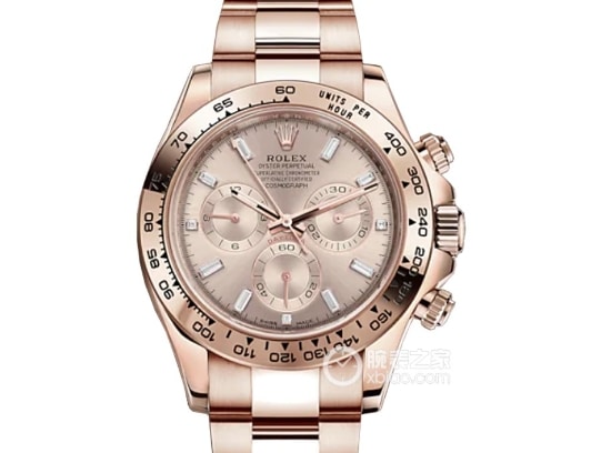 C Factory Daytona Rolex collectible watches rose gold plate steel strap models m116505-0017