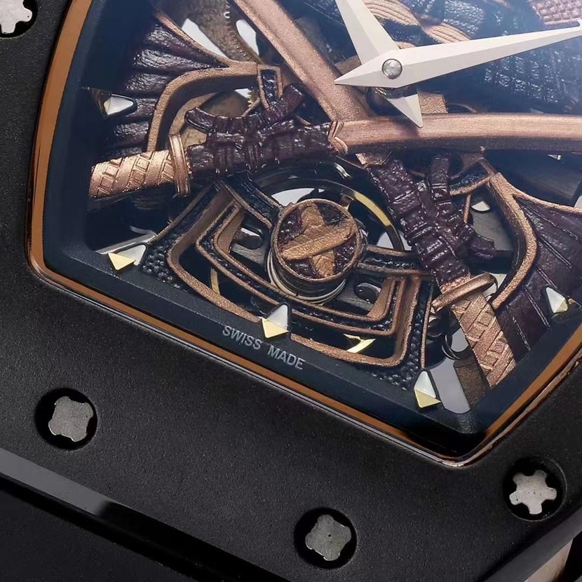 Richard Mille watch, men's watch, front real photo