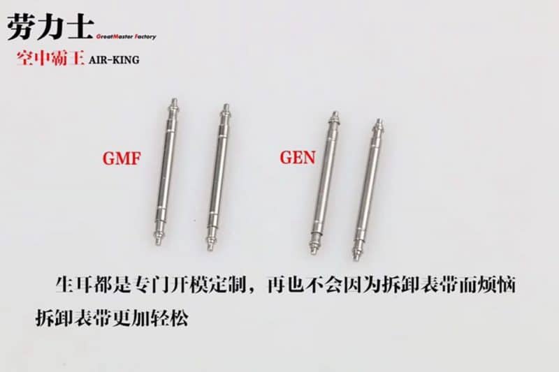 GMRolex Air King 116900-71200 real and fake comparison review detail shots