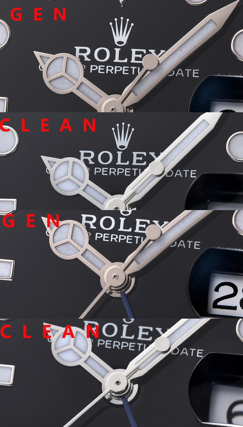 Rolex Ceiling,GMT II collectible watches,Front Comparison Picture