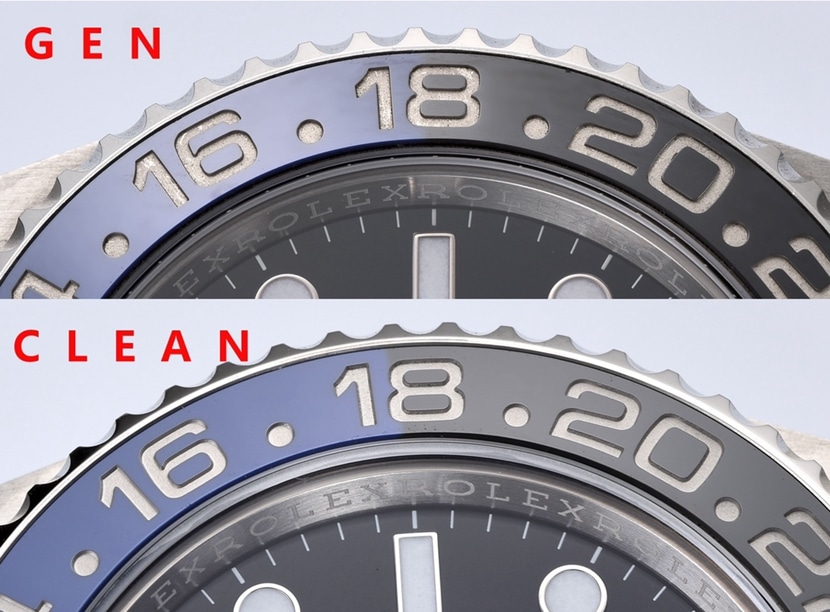 Rolex Ceiling,GMT II collectible watches,Front Comparison Picture