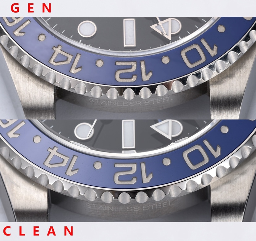 C Factory GMT II Rolex collectible watches m126710blnr-0002 comparison authentic review front comparison picture