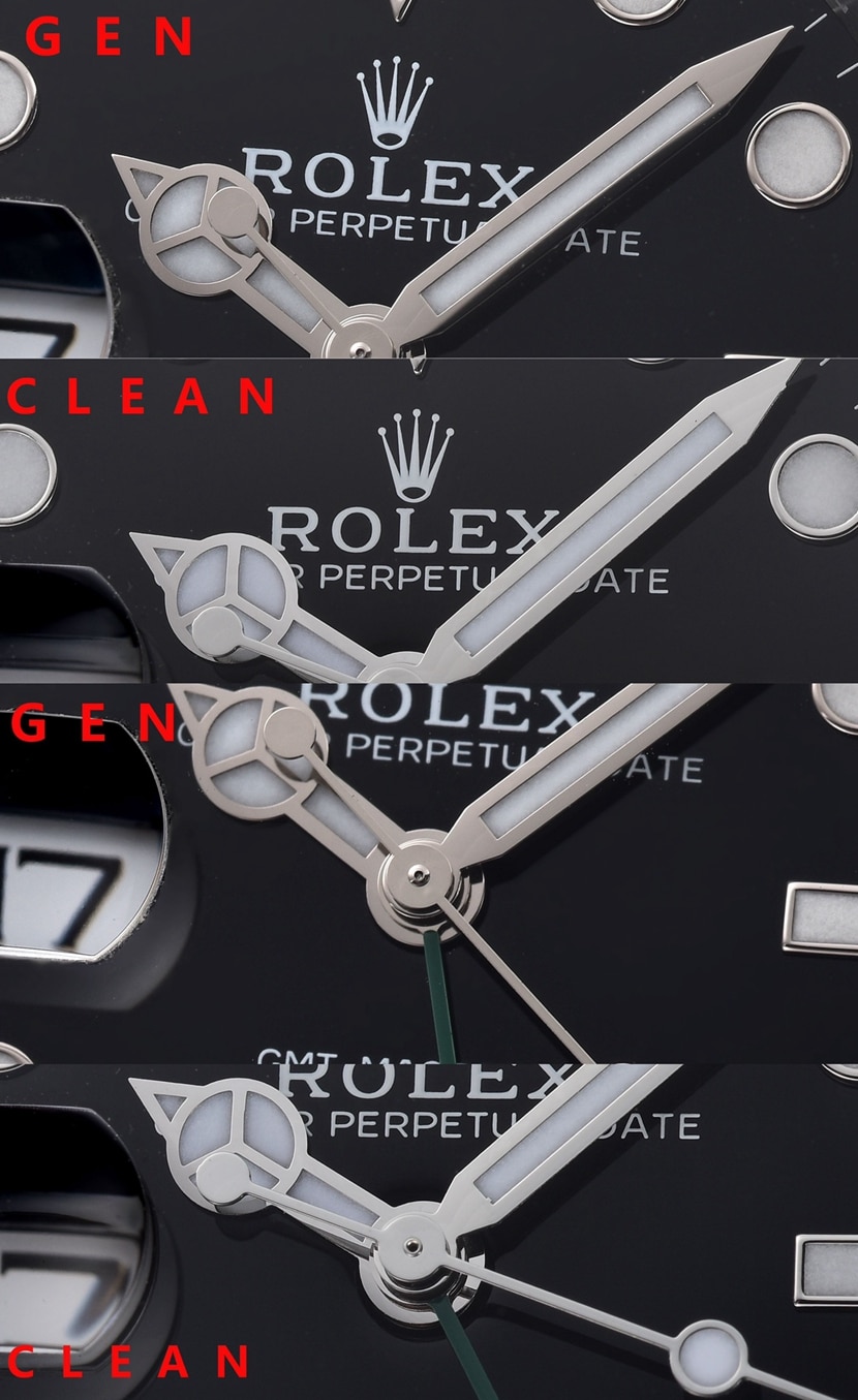 C factory GMT-Master type IIRolex1:1replica watch M126720VTNR-0001 comparison genuine review front comparison chart