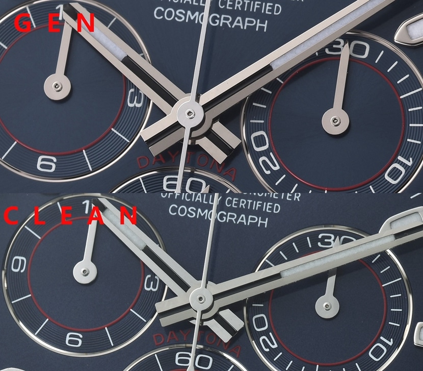 Rolextop-tier watch, Daytonareplica watch, front comparison picture