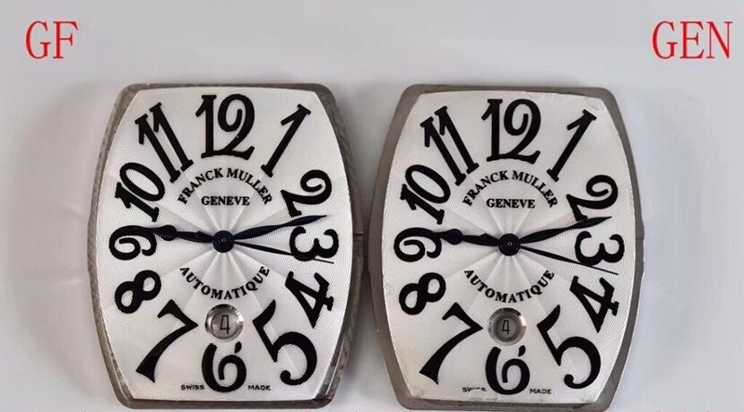 Franck Muller watch, gftop-tier watch, front comparison picture