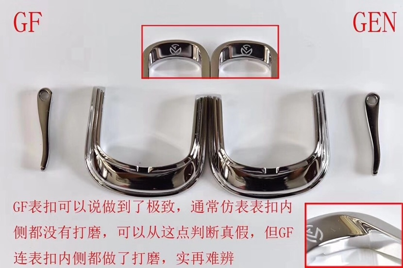 GF Factory Franck Muller watch comparison genuine review side comparison picture