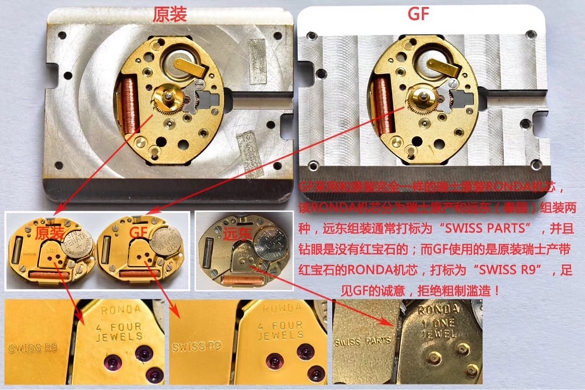 GF Factory Franck Muller watch comparison genuine review movement comparison chart