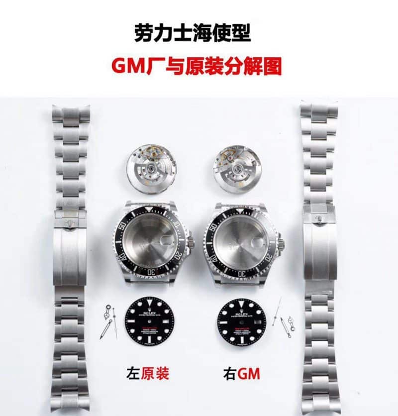 GMRolex Sea-Dweller series m126600-0001 watch authenticity comparison review detail shots