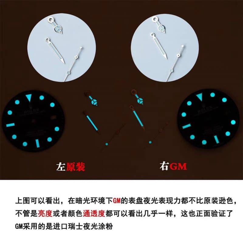GMRolex Sea-Dweller series m126600-0001 watch genuine and fake comparison evaluation dialume picture