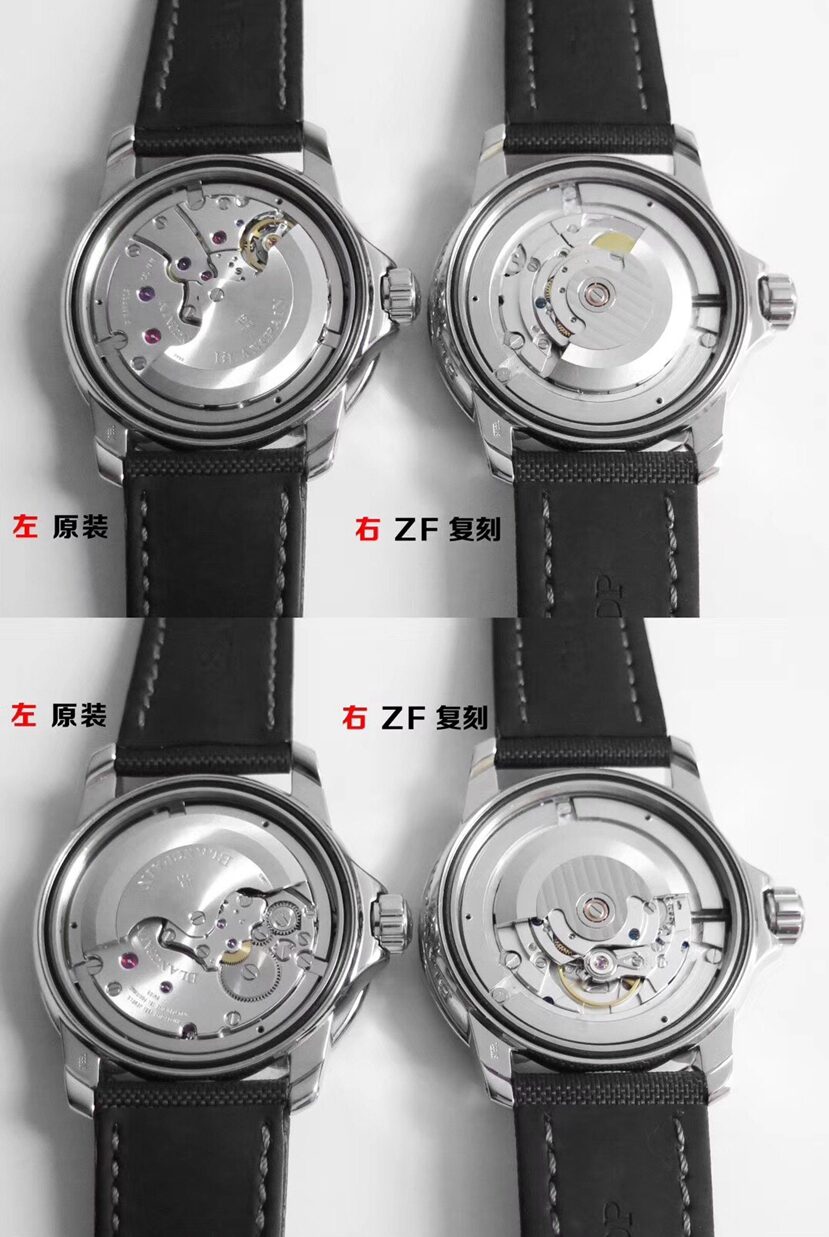 ZF Factory Fifty Fathoms Blancpain1:1replica watch 5015-1130-52A comparison Genuine review movement comparison chart