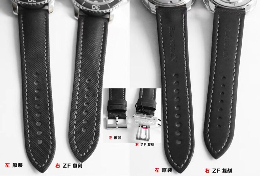 ZF Factory Fifty Fathoms Blancpain1:1replica watch 5015-1130-52A comparison Genuine review bracelet comparison chart