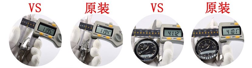 Omegareplica watch,VSSeamasterreplica watch,front comparison picture