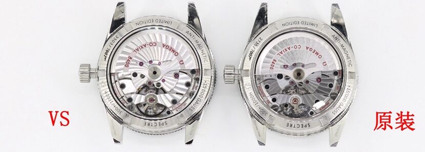 VS FactorySeamasterOmega1:1replica watch 233.32.41.21.01.001 comparison genuine review back comparison picture
