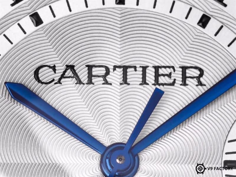 V9Cartier Blue Balloon W69009Z3replica watch gold model review (gold scratches do not reveal white) detail shots