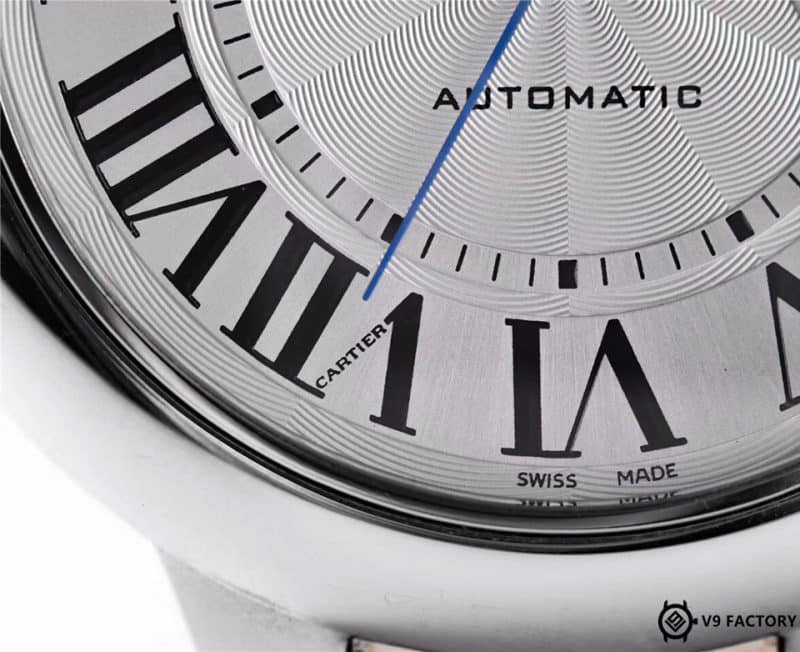 V9Cartier Blue Balloon W69009Z3replica watch gold model review (gold scratches do not reveal white) detail shots