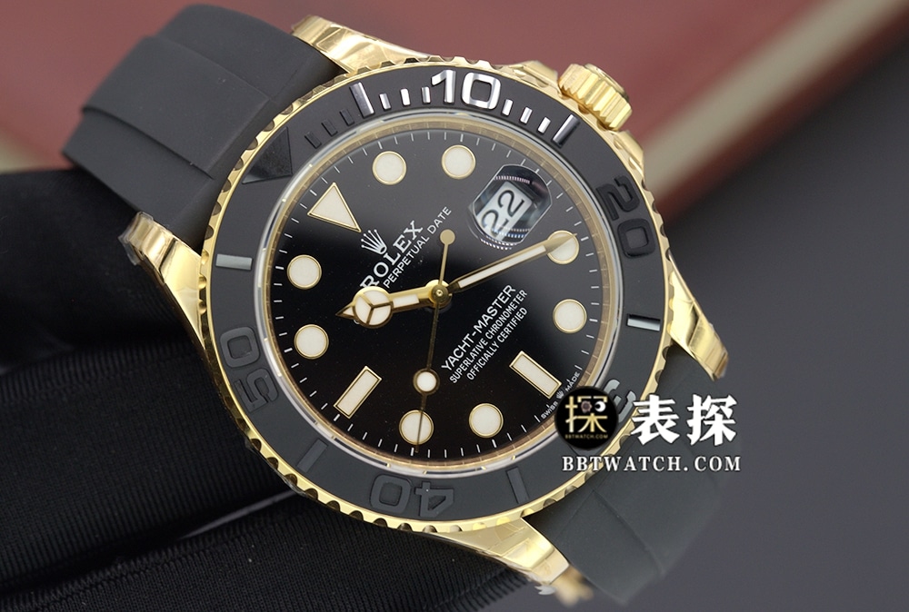 VS gold yacht Rolex yacht master type top-tier watch gold 42