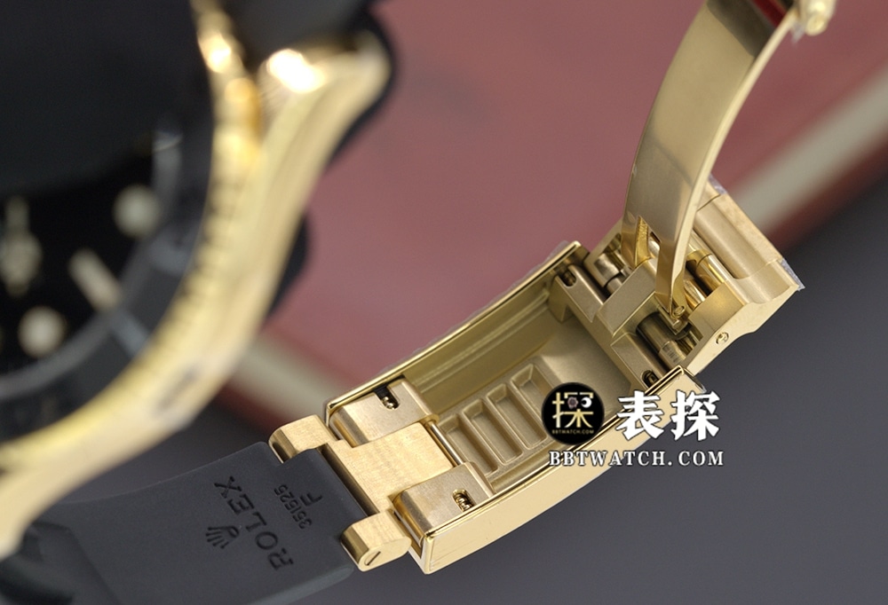 VS Gold Yacht Rolex Yacht-Master top-tier replicaclasp fine-tuning