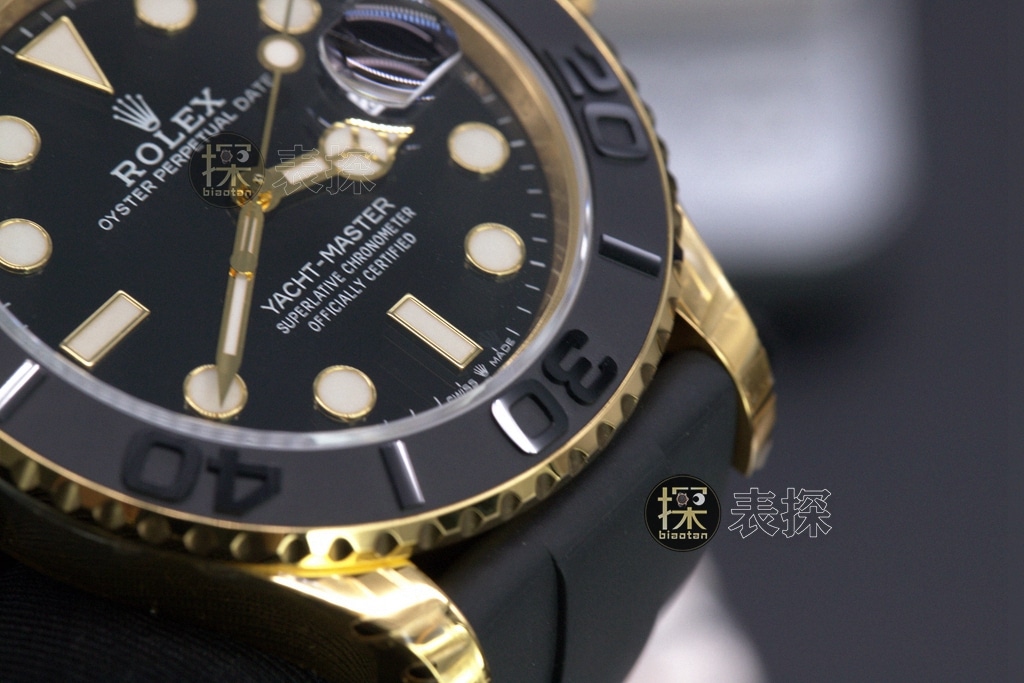 VS Gold Yacht 42Rolex Yacht-Master top-tier watch quality evaluation detail shots