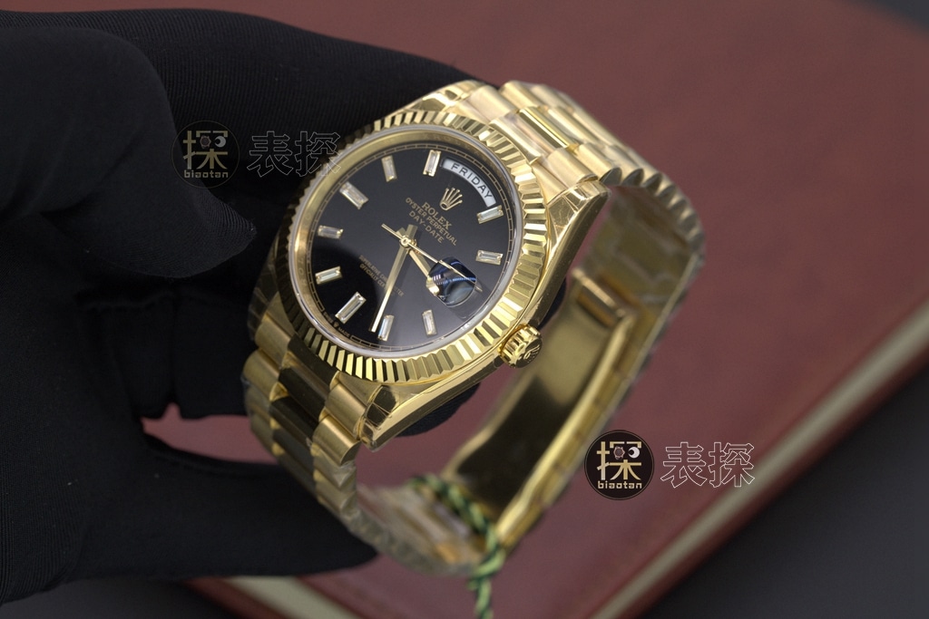 Rolex1:1replica watch, date display type watch, side view